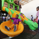 Children play in celebration after attending Eid al-Fitr prayers to mark the end of the fasting month of Ramadan in Somalia's capital Mogadishu, July 28, 2014.